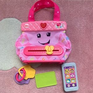 Baby purse with accessories